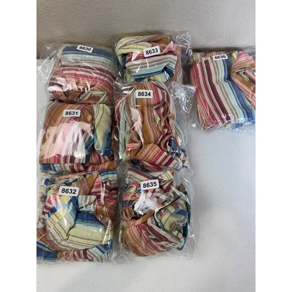 Prana Striped Sleeveless Summer Dress S Beachy Fernie Oversized Boho Coverup - Picture 16 of 16